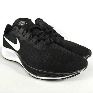 Nike Air Zoom Pegasus 37 Women’s Running Shoes Size 10 Black White BQ9647-002